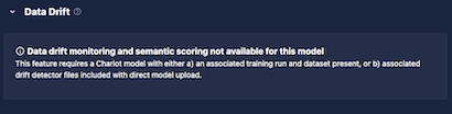 Drift disabled message