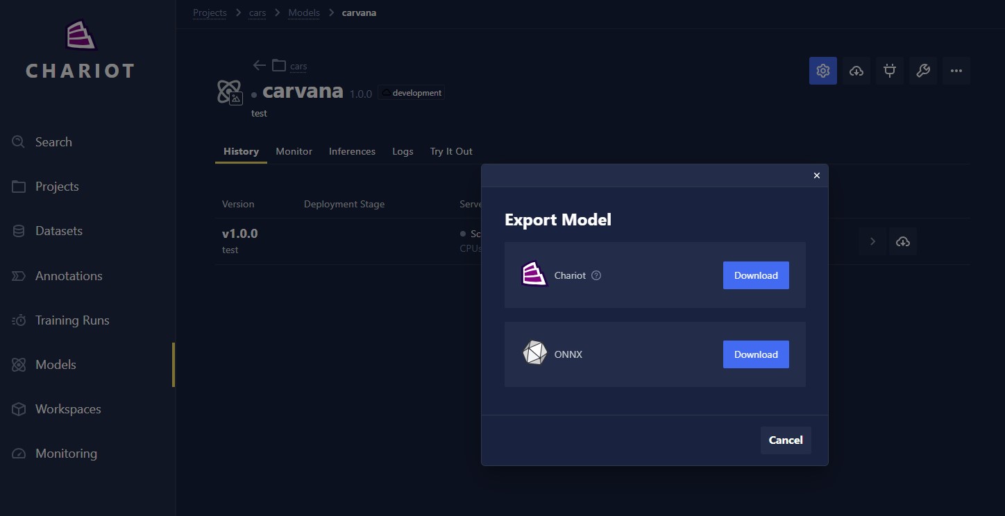 models-export