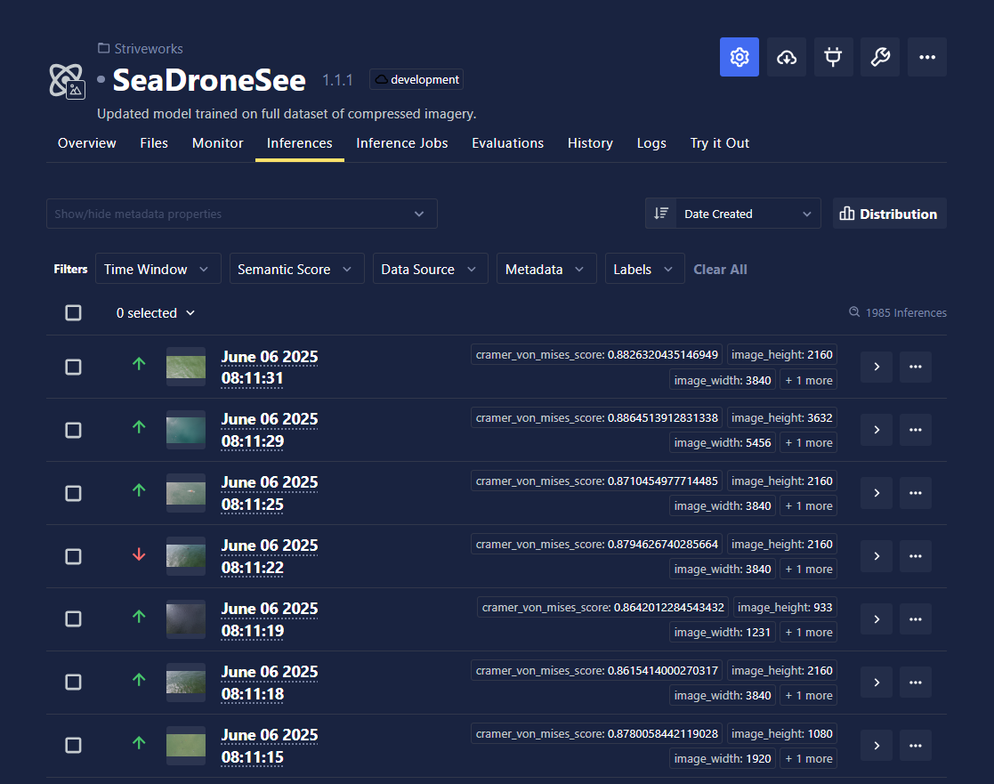 Inference Store UI