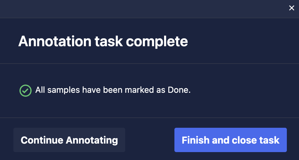 Complete Task