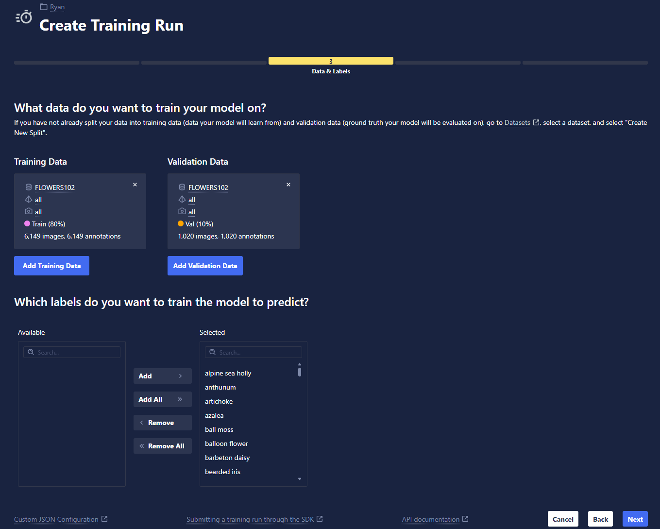 dataset-selection
