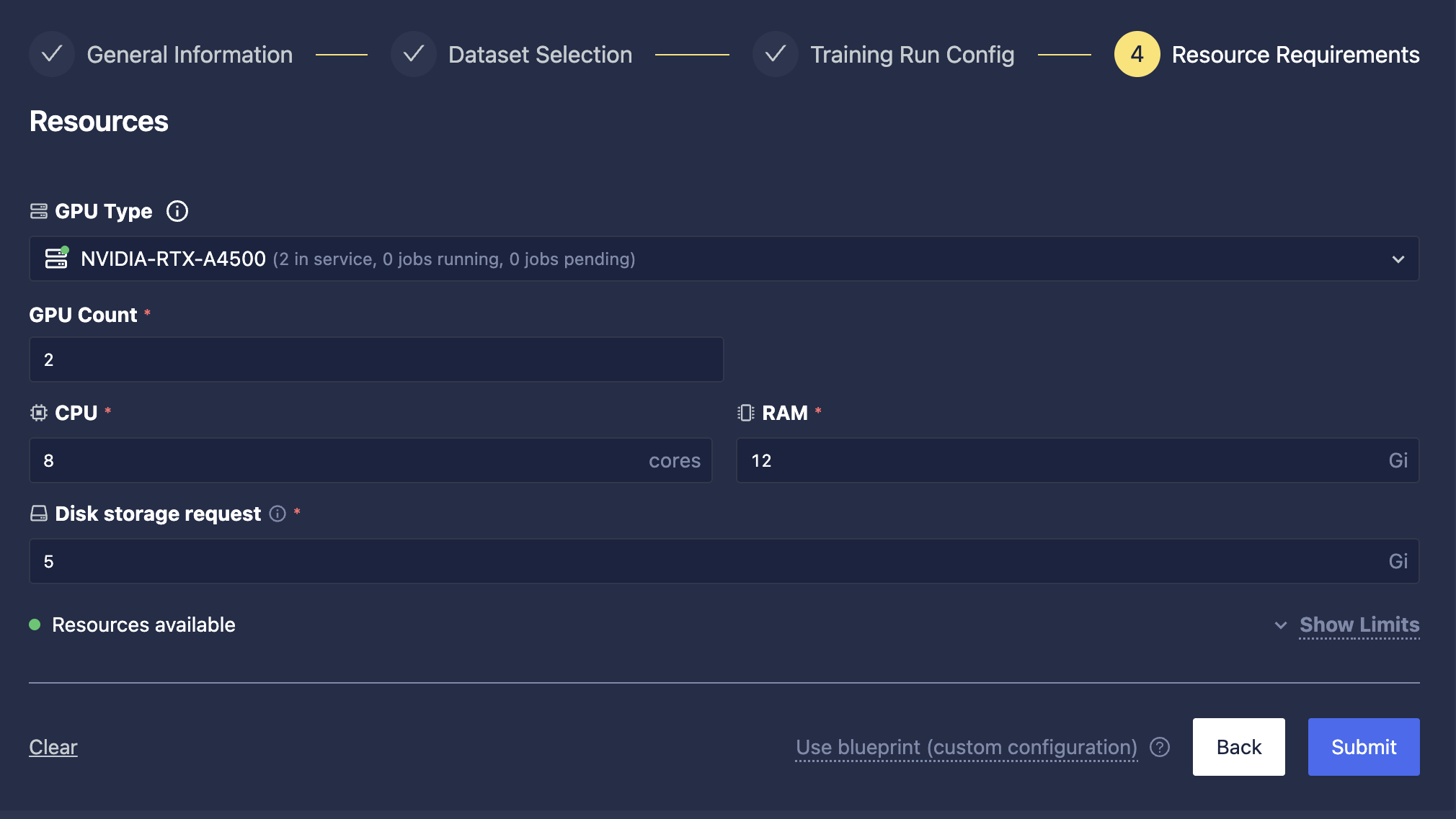 training-resource-requirements